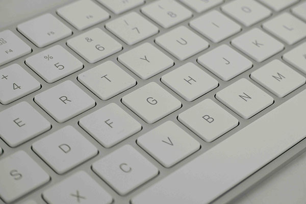 Computer keyboard - Photo by Pixabay: https://www.pexels.com/photo/alphabets-close-up-computer-connection-532173/